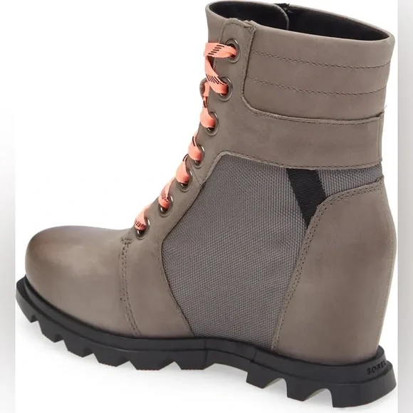 Brand New Joan of Arctic Waterproof Wedge III Lexie Lace-Up Bootie SOREL (NWT) - Picture 5 of 13